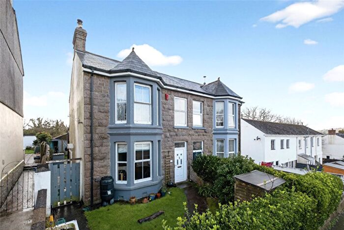 4 Bedroom Semi Detached House For Sale In Park Road, Redruth, Cornwall, TR15