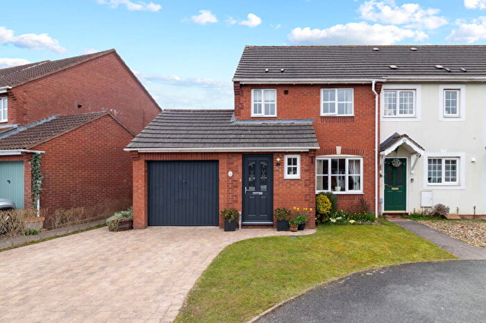 3 Bedroom Semi Detached House For Sale In Drinkwater Close, Ledbury, Herefordshire, HR8