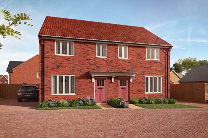 3 Bedroom Semi-Detached House For Sale In "The Bacton" At Beyton Road, Thurston, Bury St. Edmunds, IP31