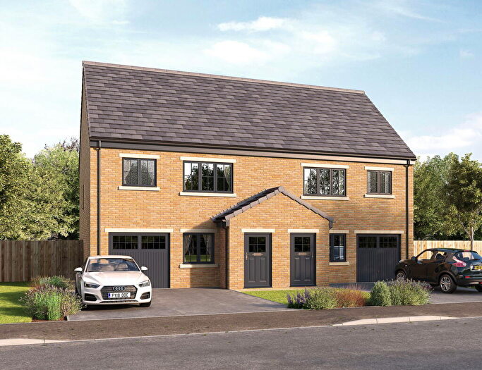 3 Bedroom Semi-Detached House For Sale In The Oakwood Coppice Close, Stocksbridge, Sheffield, S36