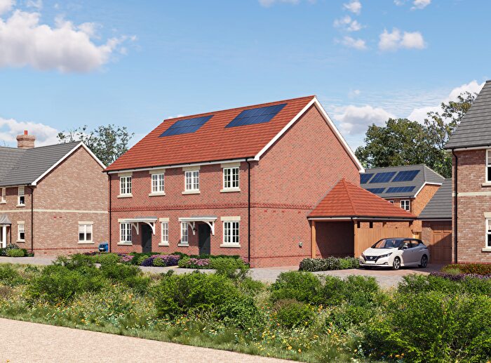 3 Bedroom Semi Detached House For Sale In The Dickinson, Winterbrook Meadows, Wyatt Way, Wallingford, OX10