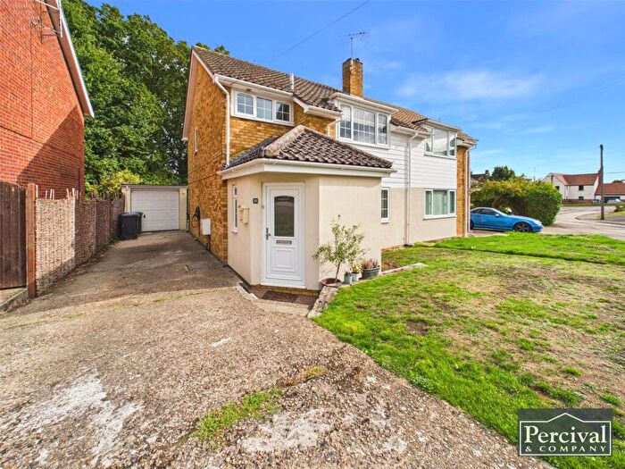 3 Bedroom Semi Detached House For Sale In Shellcroft, Colne Engaine, Colchester, Essex, CO6