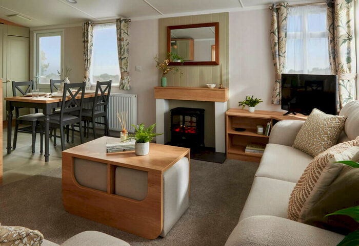 2 Bedroom Lodge For Sale In Leek, Staffordshire, ST13