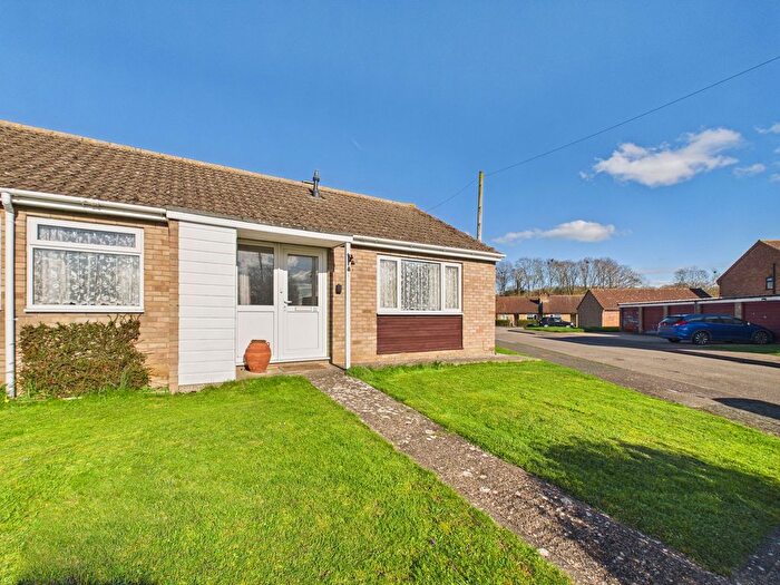 2 Bedroom Semi Detached Bungalow For Sale In Field Close, Alconbury, Cambridgeshire., PE28
