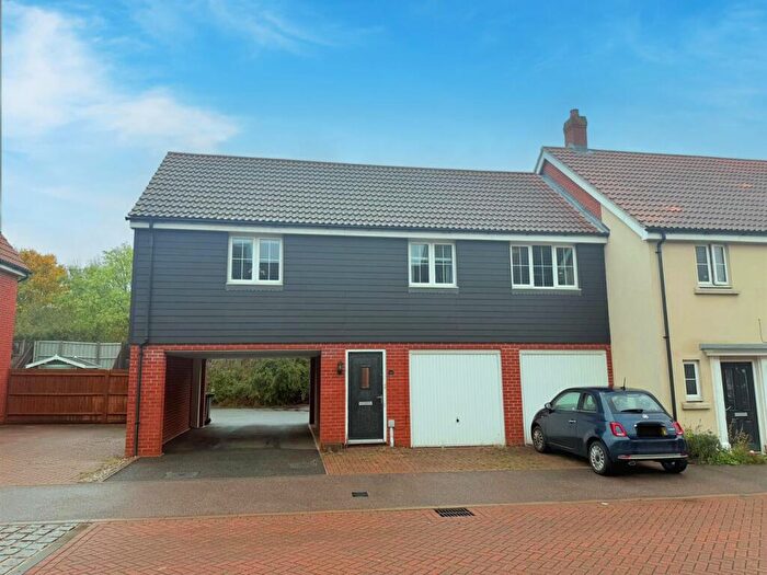 2 Bedroom Coach House For Sale In Osprey Drive, Stowmarket, IP14