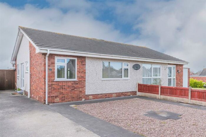 2 Bedroom Semi-Detached Bungalow For Sale In Vicarage Lane, Rhuddlan, Denbighshire, LL18