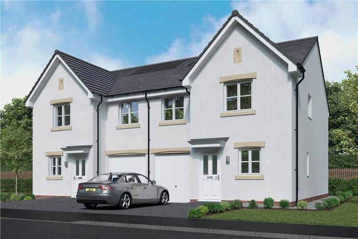 4 Bedroom Semi Detached House For Sale In "Larchwood" At Bradshaw Lane, Edinburgh, EH12