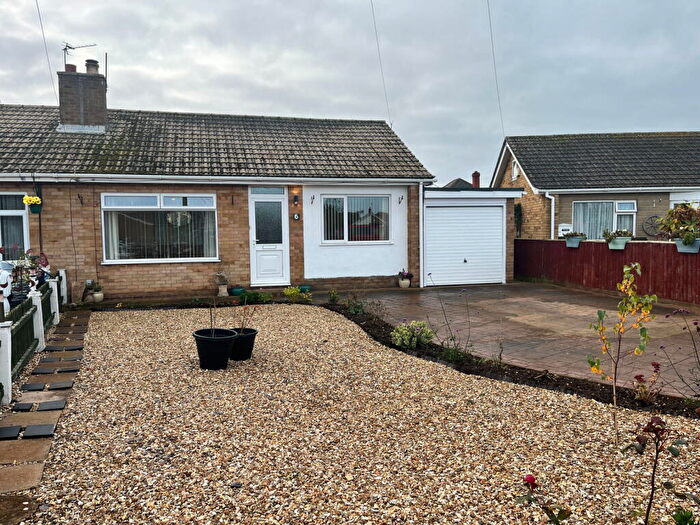 2 Bedroom Semi-Detached Bungalow For Sale In Elizabeth Court, Chapel St. Leonards, Skegness, PE24