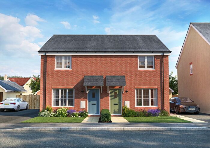 2 Bedroom Semi Detached House For Sale In Neroche Meadows, Broadway, Ilminster, Somerset, TA19