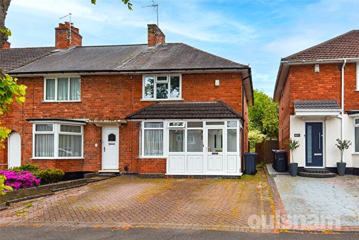 2 Bedroom End Of Terrace House For Sale In Ashbrook Road, Stirchley, Birmingham, West Midlands, B30