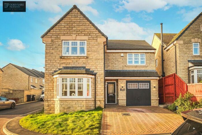 4 Bedroom Detached House For Sale In Joseph Roe Drive, Crich, Matlock, DE4