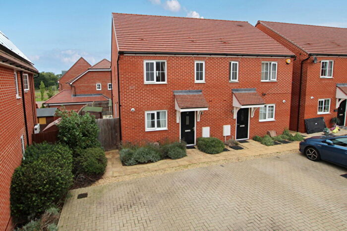 3 Bedroom Semi-Detached House For Sale In Dragonfly Crescent, Biddenham, Bedfordshire, MK40
