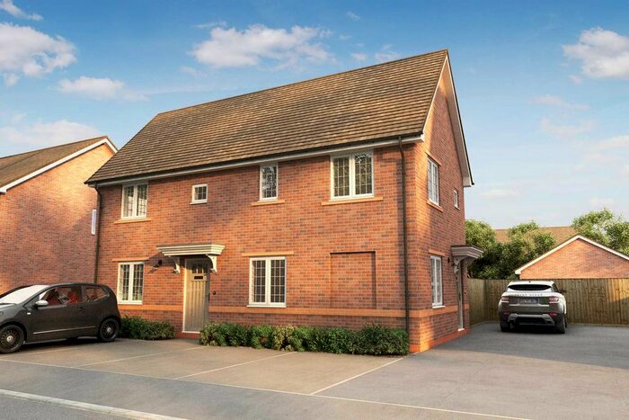 1 Bedroom Terraced House For Sale In "The Spencer" At Texel Road, Long Lawford, Rugby, CV23
