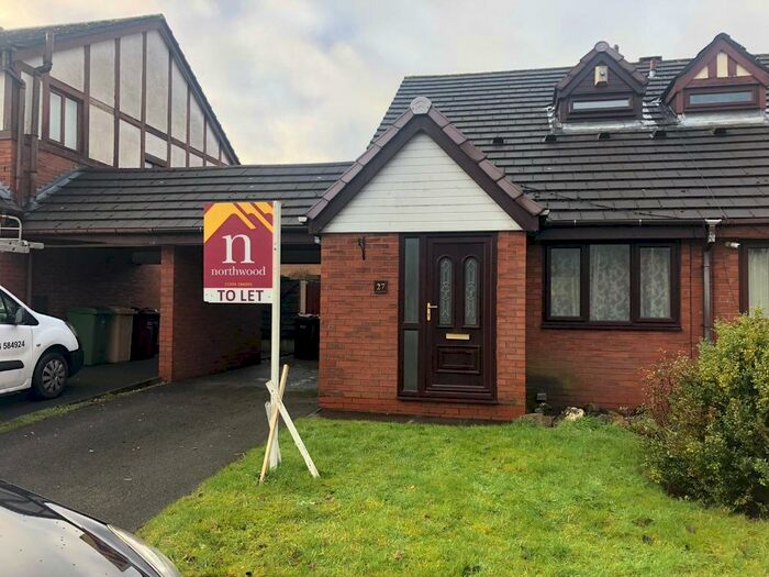 2 Bedroom Semi-Detached House To Rent In Stonemead Close, Great Lever, Bolton, BL3
