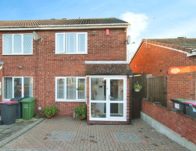 2 Bedroom End Terrace House For Sale In Augustus Close, Coleshill, Birmingham, Warwickshire, B46
