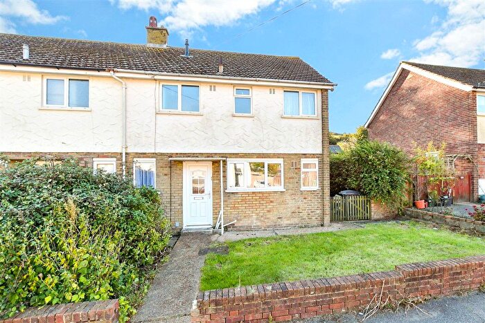 3 Bedroom Semi-detached House For Sale In Old Folkestone Road, Aycliffe, Dover, Kent, CT17