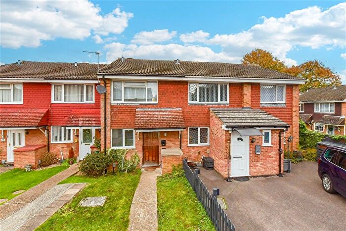 2 Bedroom Terraced House For Sale In Bentley Close, Lords Wood, Chatham, Kent, ME5