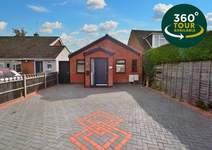 3 Bedroom Detached Bungalow To Rent In Woodside Road, Oadby, Leicester, LE2