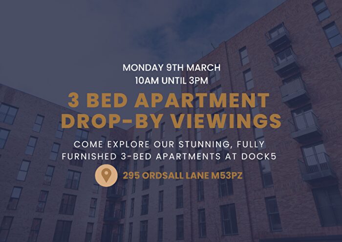 3 Bedroom Apartment To Rent In Ordsall Lane, Manchester, Greater Manchester, M5