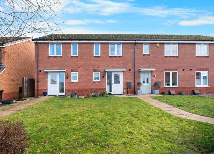 2 Bedroom Terraced House For Sale In Brook Meadow, Wychbold, Droitwich, WR9