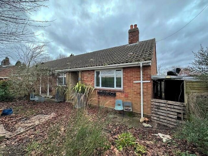 2 Bedroom Semi-Detached Bungalow For Sale In Cooks Terrace, Wicklewood, Wymondham, Norfolk, NR18