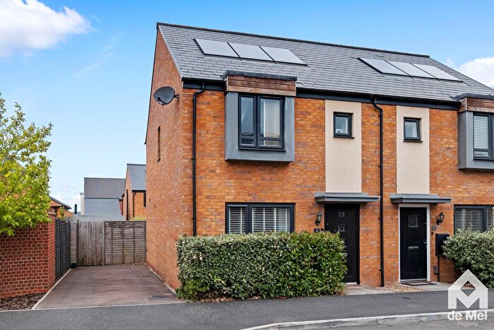 3 Bedroom Semi-Detached House For Sale In Opal Way, Bishops Cleeve, Cheltenham, GL52