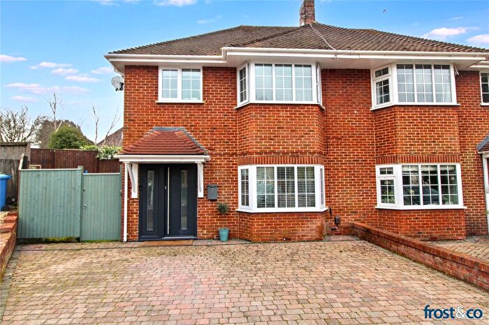 3 Bedroom Semi Detached House For Sale In Selworthy Close, Whitecliff, Poole, Dorset, BH14