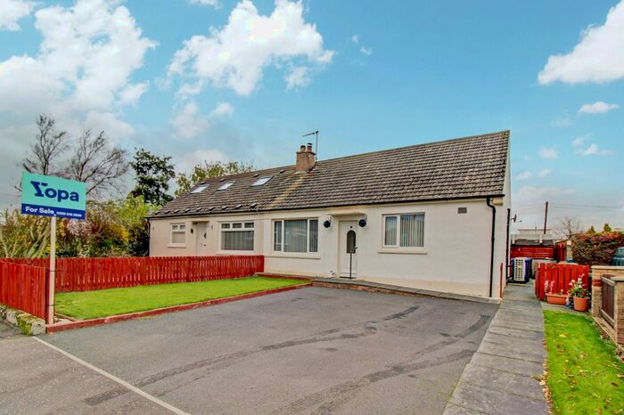 2 Bedroom Semi-Detached Bungalow For Sale In Borthwick Castle Place, North Middleton, Gorebridge EH23