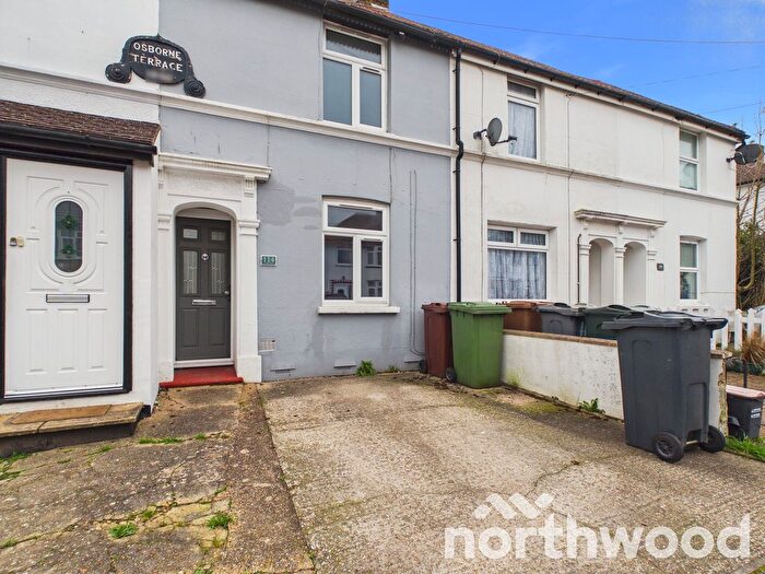 2 Bedroom Terraced House To Rent In Osborne Road, Willesborough, Ashford, TN24
