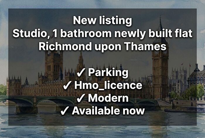 Studio To Rent In Conway Road, Hounslow, TW4