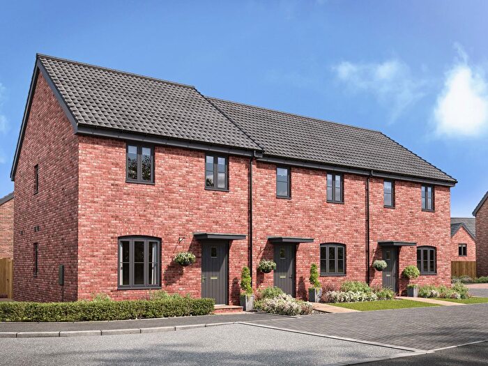 2 Bedroom Terraced House For Sale In "The Tunstall" At Sicklesmere Road, Bury St. Edmunds, IP33