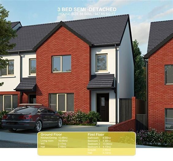 3 Bedroom Semi Detached House For Sale In Roving Street, Beamer Gardens, Great Harwood, BB6