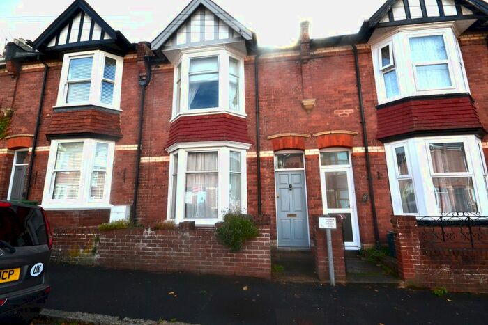3 Bedroom Terraced House To Rent In West Grove Road, Exeter, EX2