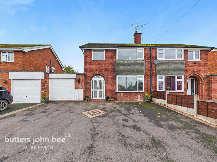 3 Bedroom Semi Detached House For Sale In Elm Road, Middlewich, CW10