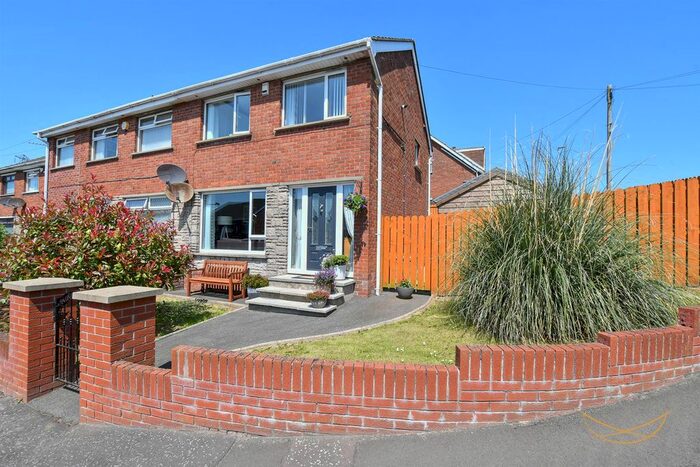 3 Bedroom Semi-Detached House For Sale In Carwood Drive, Newtownabbey, BT36