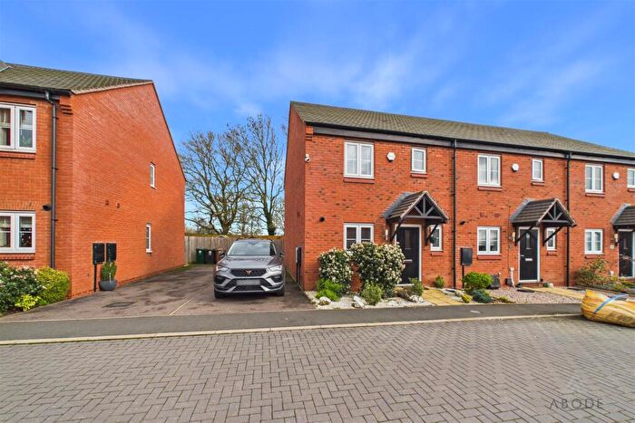 2 Bedroom End Of Terrace House For Sale In Sidings Drive, Drakelow, Burton-On-Trent, DE15