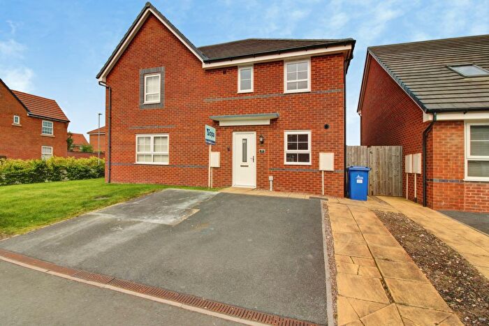3 Bedroom Semi Detached House For Sale In Suthard Way, Cannock, WS12