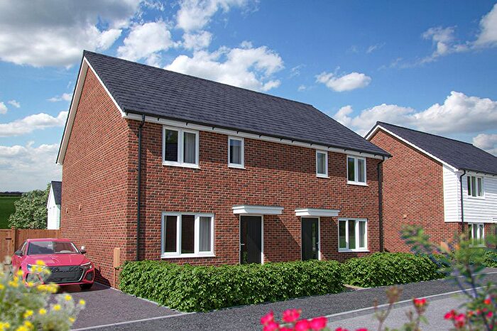 3 Bedroom Semi-detached House For Sale In "Sage Home" At Foxglove Avenue, Bexhill-On-Sea, TN40