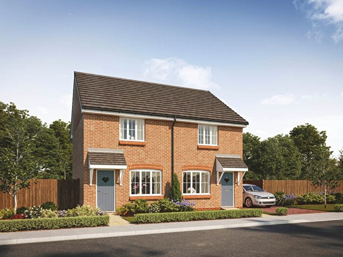 2 Bedroom Semi-Detached House For Sale In "The Joiner" At Doubleday Way, Fradley, Lichfield, WS13