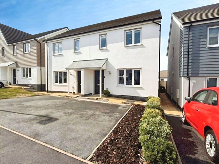 2 Bedroom Semi Detached House For Sale In Long Croft Crescent, Hayle, Cornwall, TR27