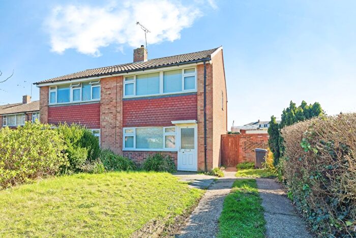 3 Bedroom Semi Detached House For Sale In St. Dunstans Close, Canterbury, Kent, CT2