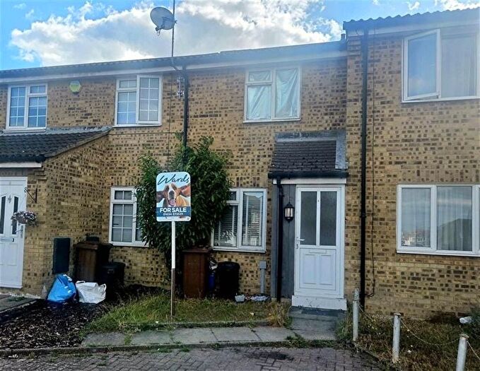 2 Bedroom Terraced House For Sale In Tatsfield Close, Gillingham, Kent, ME8