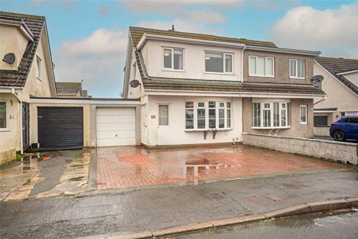 3 Bedroom Semi-Detached House For Sale In Ffordd Pendyffryn, Valley, Holyhead, Isle Of Anglesey, LL65