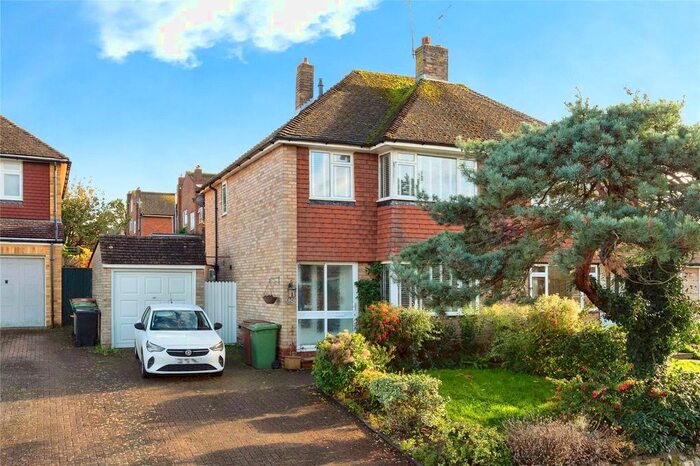 3 Bedroom Semi-Detached House For Sale In The Meadow, Pembury, Tunbridge Wells, Kent, TN2