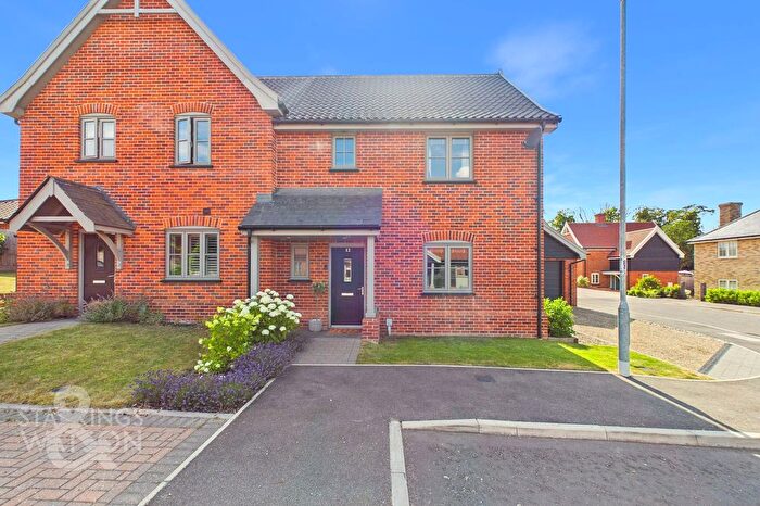 2 Bedroom Semi Detached House For Sale In Abbots Way, Botesdale, Diss, IP22