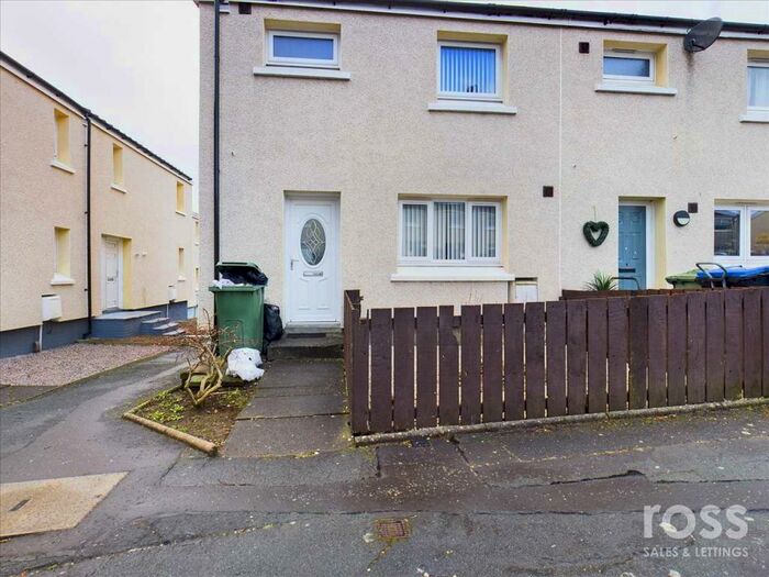 3 Bedroom End Of Terrace House To Rent In Rankin Court, Kilmarnock, KA3
