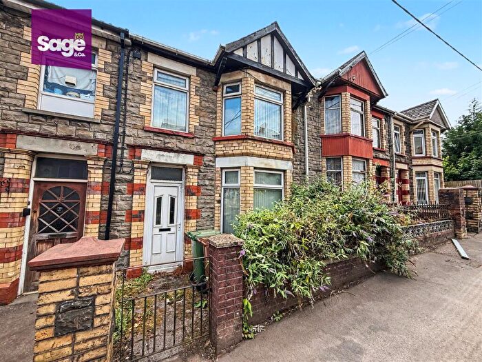 2 Bedroom Terraced House For Sale In Nine Mile Point Road, Wattsville, Crosskeys, NP11