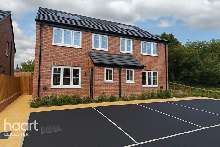 2 Bedroom Semi-Detached House For Sale In Kite Road, Asfordby Hill, Melton Mowbray, LE14