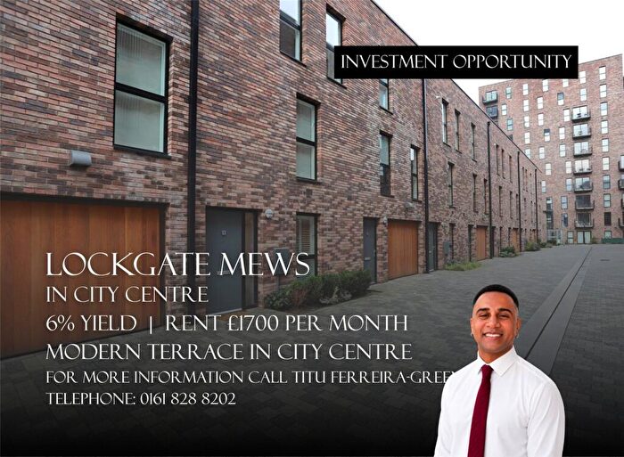 2 Bedroom Terraced House For Sale In Lockgate Mews, Manchester, Greater Manchester, M4