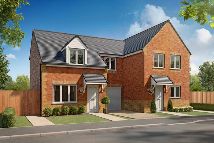 3 Bedroom Semi-Detached House For Sale In "Fergus" At Alexandra Close, Grimsby, DN31
